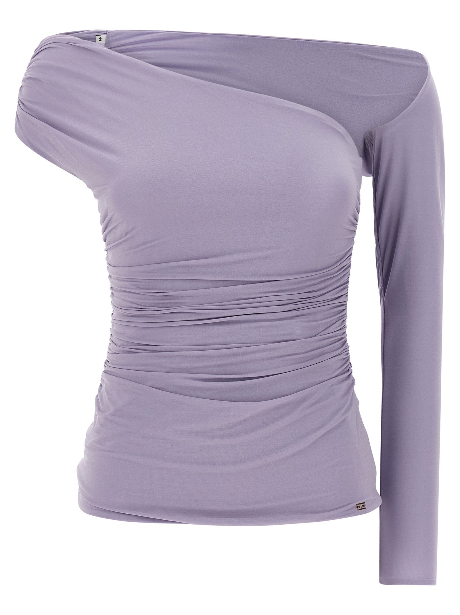 Elisabetta Franchi Elisabetta Franchi Asymmetrical Neckline Top