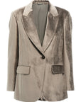 Brunello Cucinelli Brunello Cucinelli Single-breasted Chenille Blazer