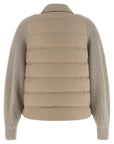 Brunello Cucinelli Brunello Cucinelli Shiny Flap Detail Down Jacket