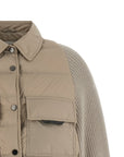 Brunello Cucinelli Brunello Cucinelli Shiny Flap Detail Down Jacket