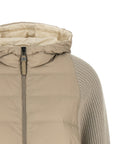 Brunello Cucinelli Brunello Cucinelli Shiny Zipper Pull Down Jacket