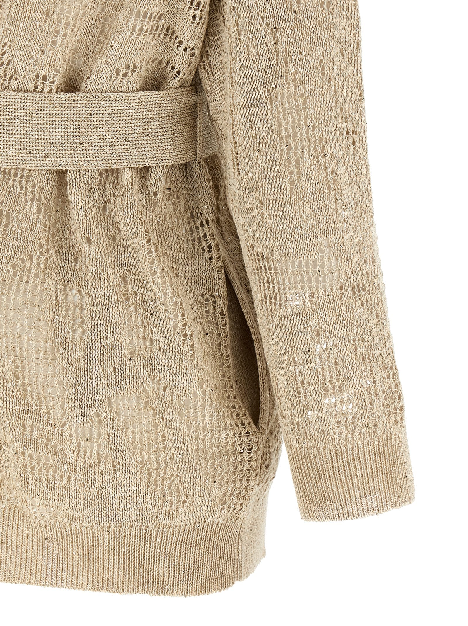 Brunello Cucinelli Brunello Cucinelli Crochet Cardigan