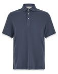 Brunello Cucinelli Brunello Cucinelli Double Layer Polo Shirt