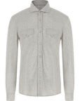 Brunello Cucinelli Brunello Cucinelli Piqué Cotton Shirt