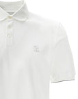 Brunello Cucinelli Brunello Cucinelli Logo Piqué Polo Shirt
