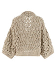 Brunello Cucinelli Brunello Cucinelli Dazzling Cable Cardigan