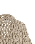 Brunello Cucinelli Brunello Cucinelli Dazzling Cable Cardigan