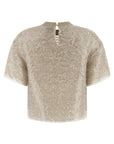 Brunello Cucinelli Brunello Cucinelli Dazzling Cascade Embroidery T-shirt
