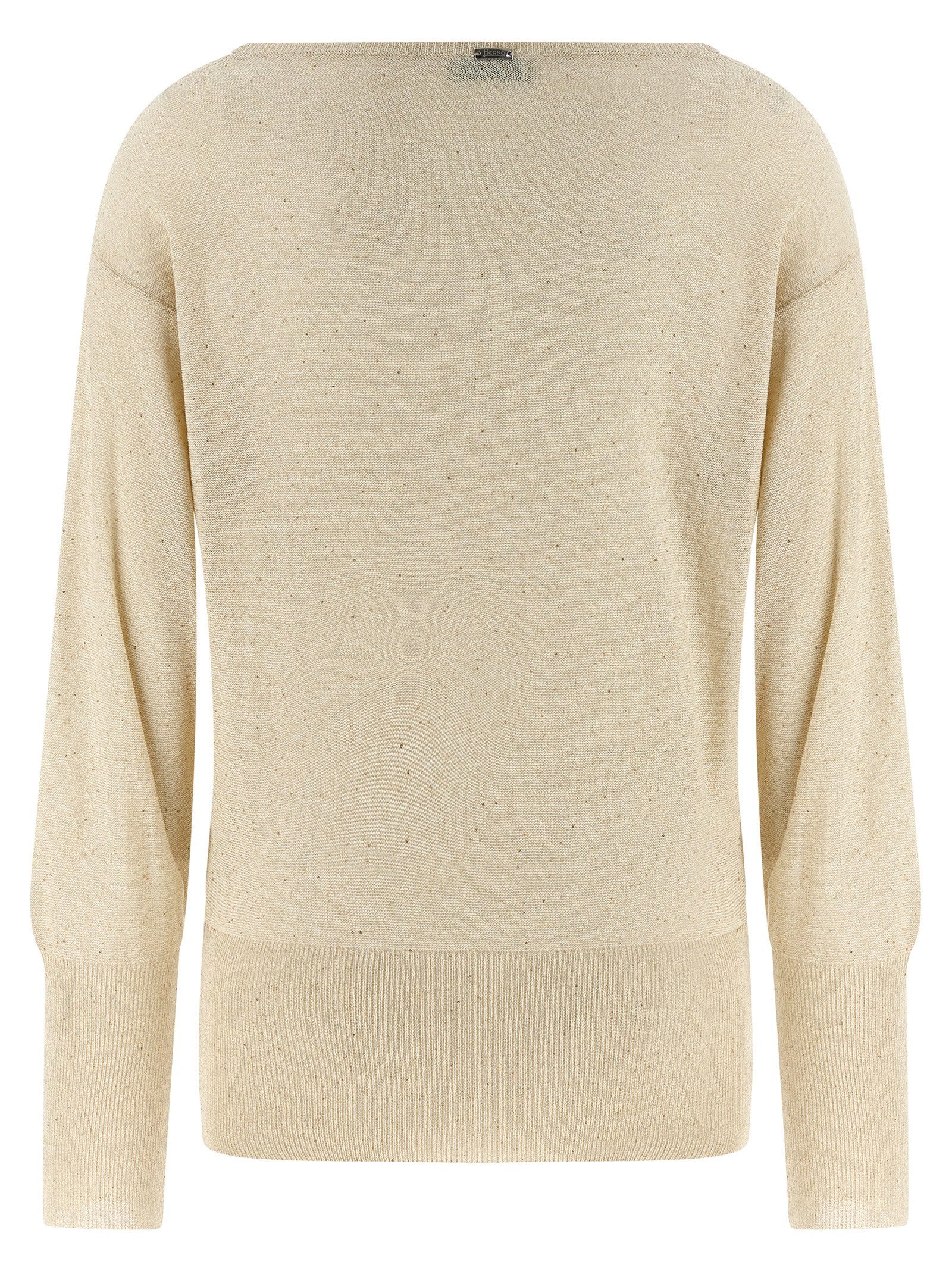 Herno Herno Lamé And Sequin Yarn Sweater