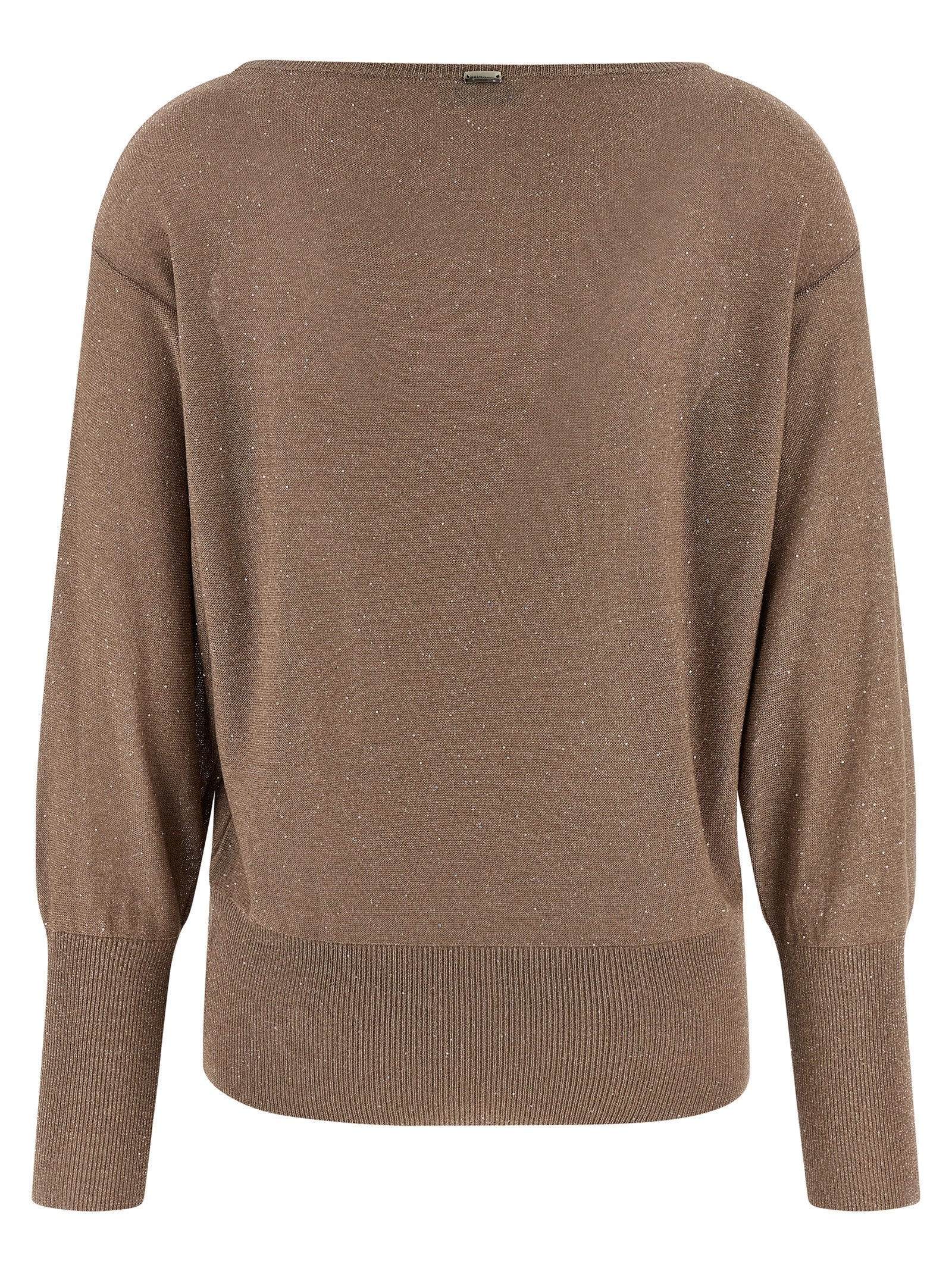 Herno Herno Lamé And Sequin Yarn Sweater