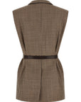 Brunello Cucinelli Brunello Cucinelli Belted Vest