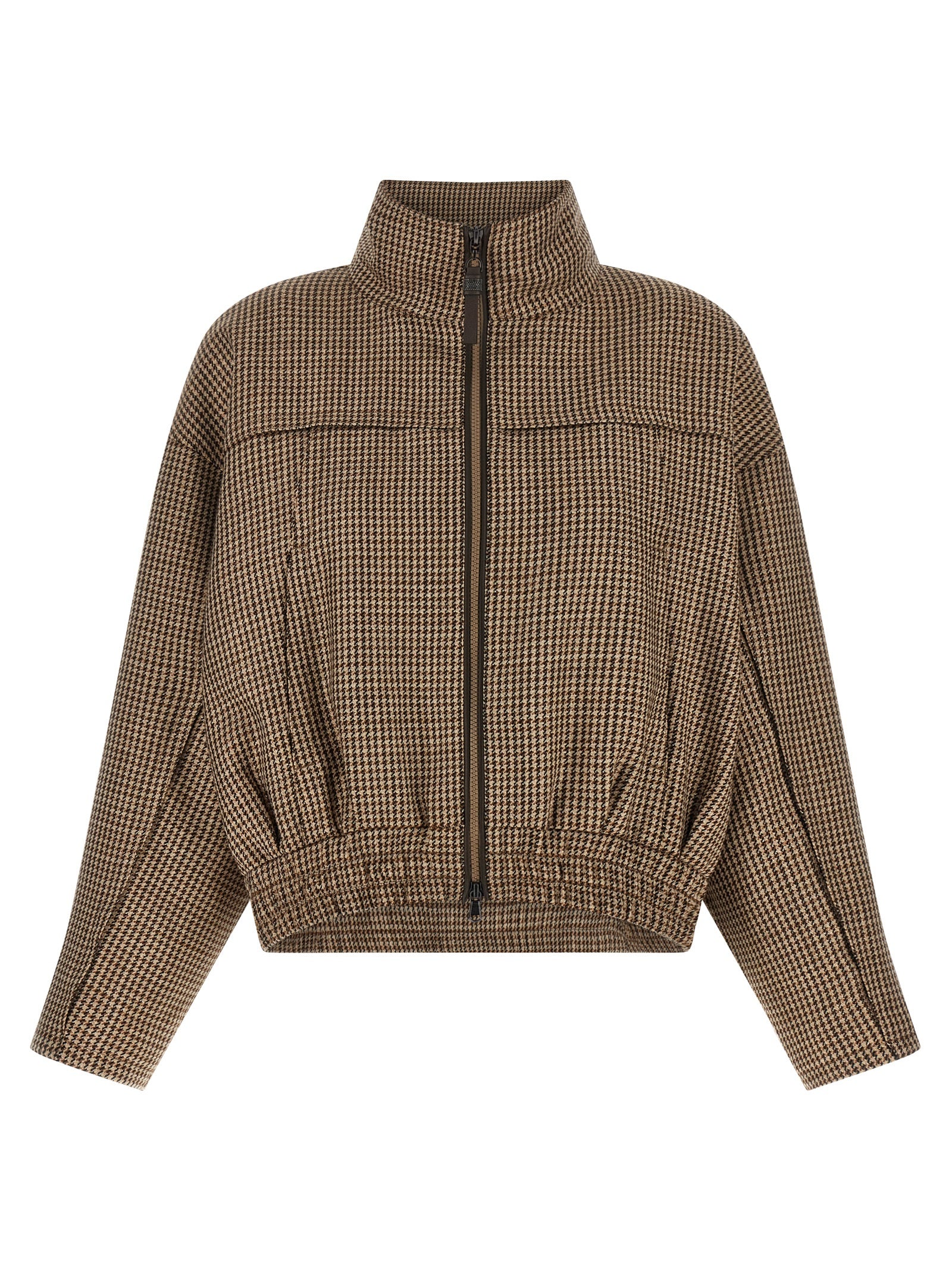 Brunello Cucinelli Brunello Cucinelli Shiny Zipper Pull Jacket