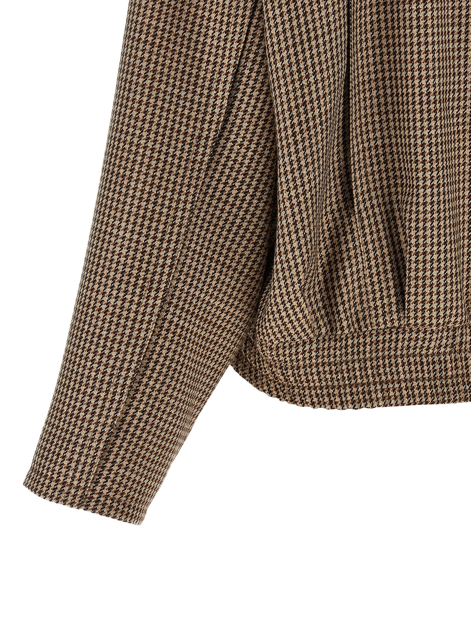 Brunello Cucinelli Brunello Cucinelli Shiny Zipper Pull Jacket