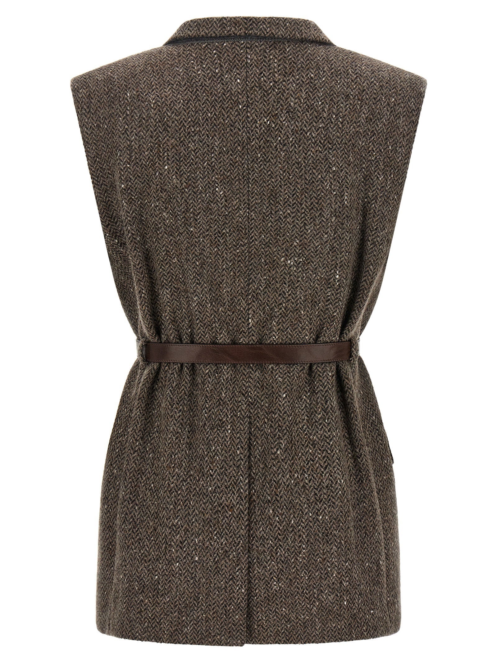 Brunello Cucinelli Brunello Cucinelli Mélange Wool Vest