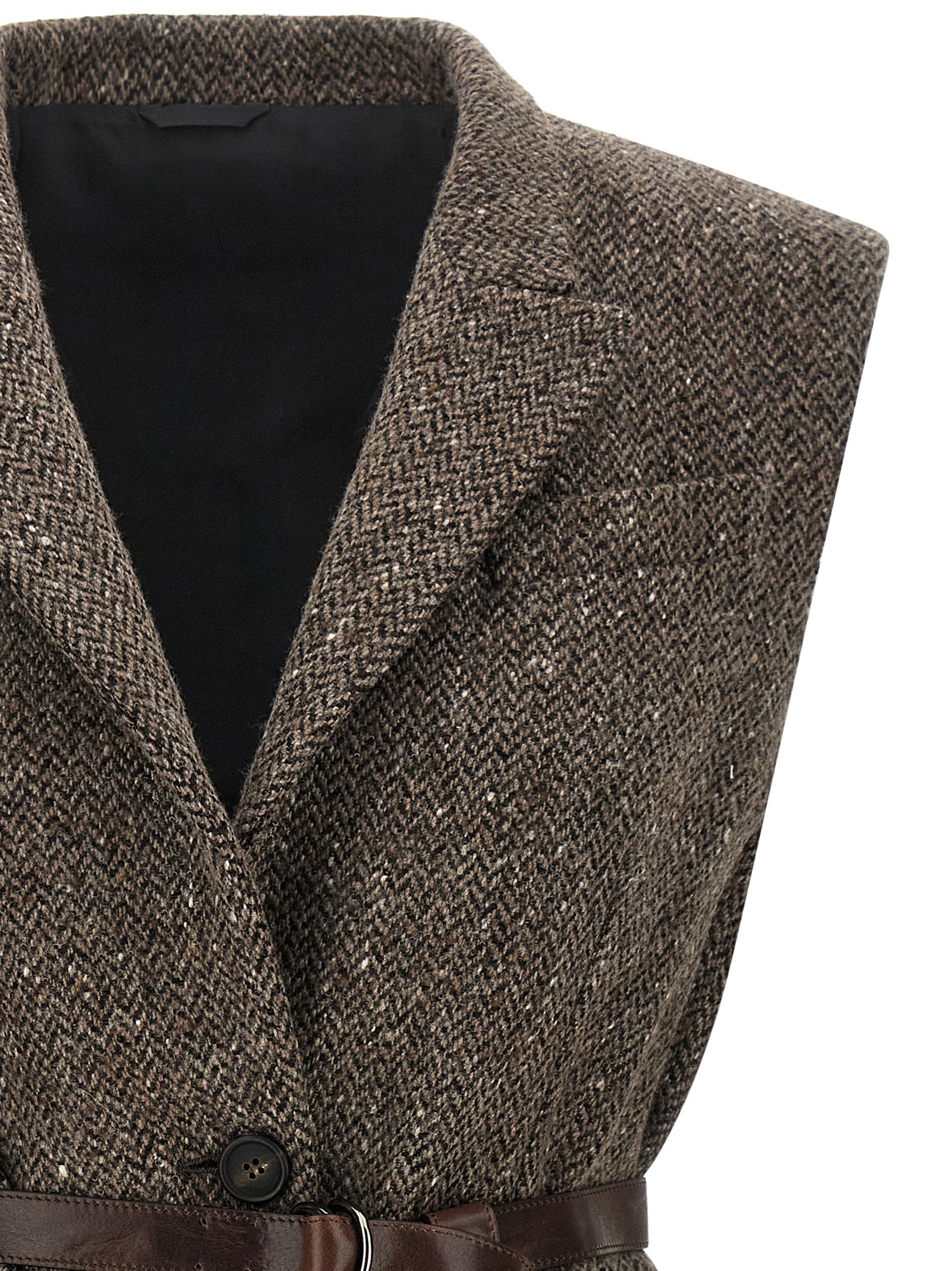 Brunello Cucinelli Brunello Cucinelli Mélange Wool Vest