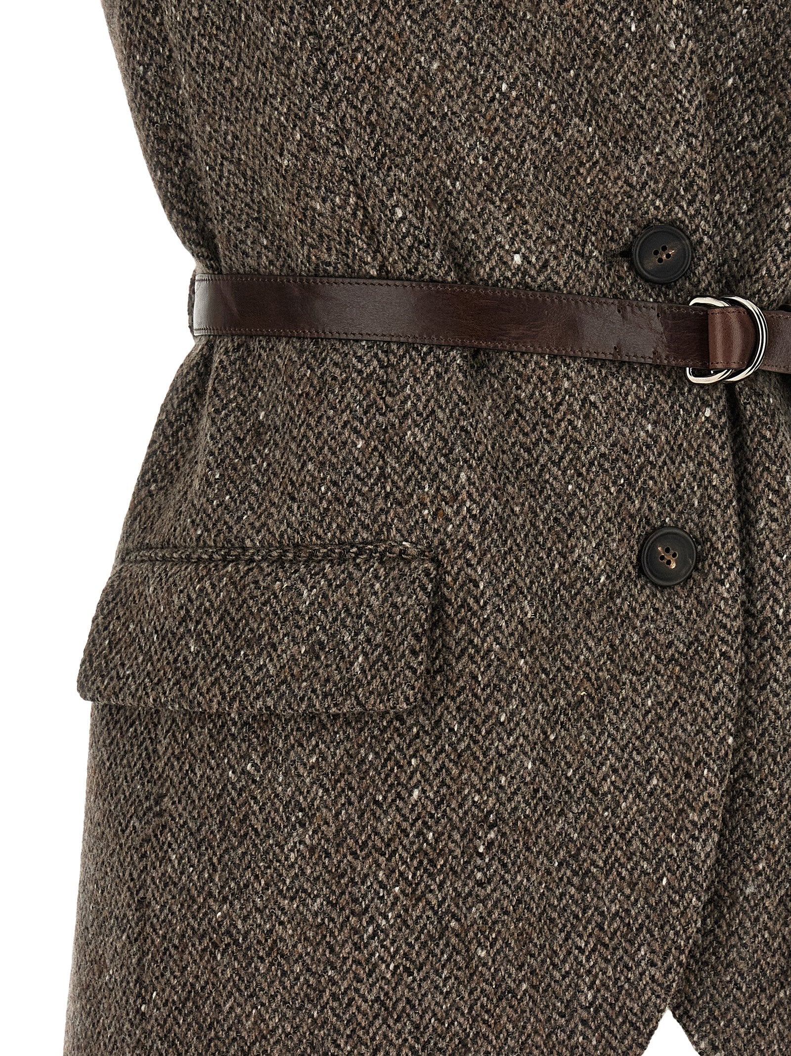 Brunello Cucinelli Brunello Cucinelli Mélange Wool Vest