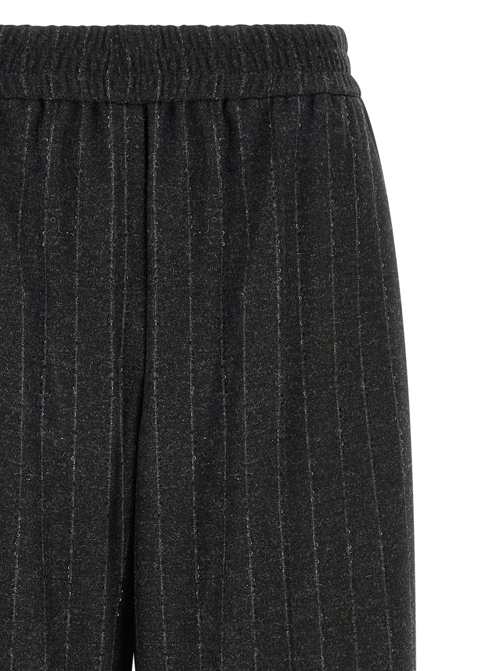 Brunello Cucinelli Brunello Cucinelli Micro Sequin Pinstripe Pants