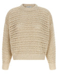 Brunello Cucinelli Brunello Cucinelli Dazzling Braids Sweater