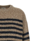 Brunello Cucinelli Brunello Cucinelli Dazzling Stripes Sweater