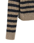 Brunello Cucinelli Brunello Cucinelli Dazzling Stripes Sweater