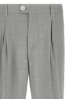 Brunello Cucinelli Brunello Cucinelli Mélange Wool Pants