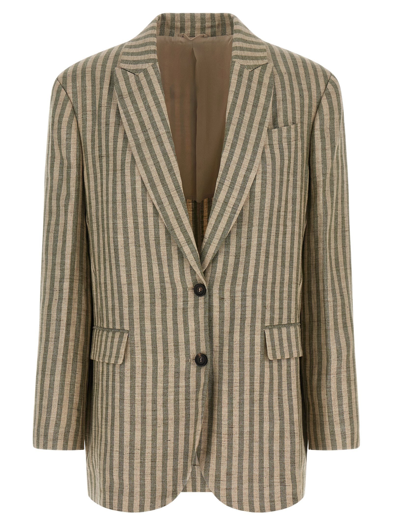 Brunello Cucinelli Brunello Cucinelli Striped Blazer