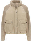 Brunello Cucinelli Brunello Cucinelli Knit Insert Down Jacket