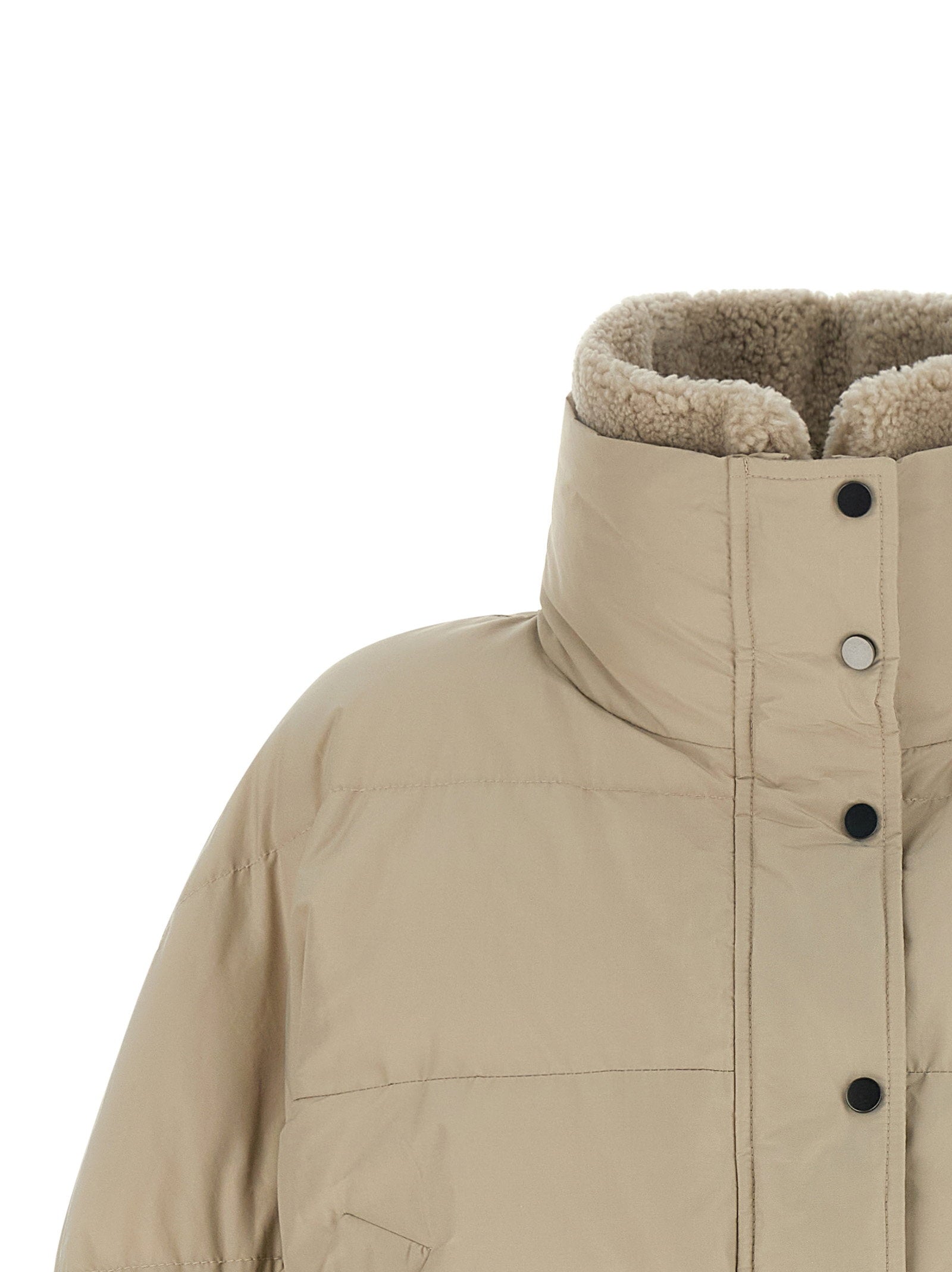 Brunello Cucinelli Brunello Cucinelli Cropped Down Jacket