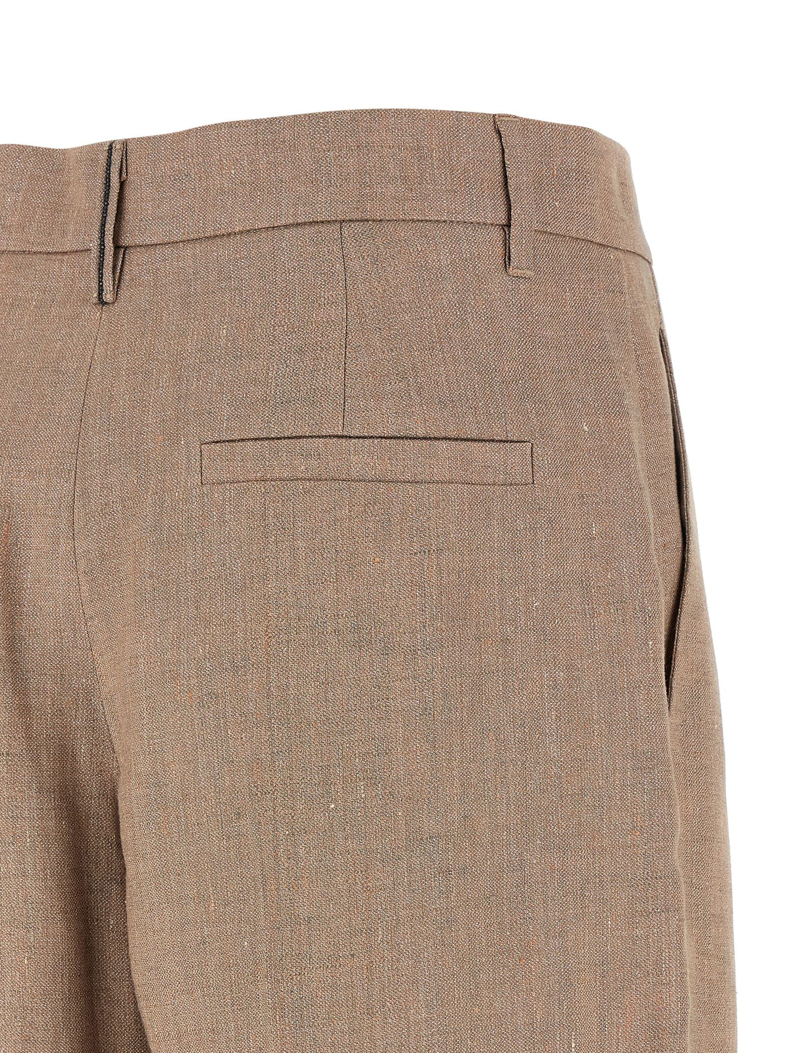 Brunello Cucinelli Brunello Cucinelli Loose Pleated Pants