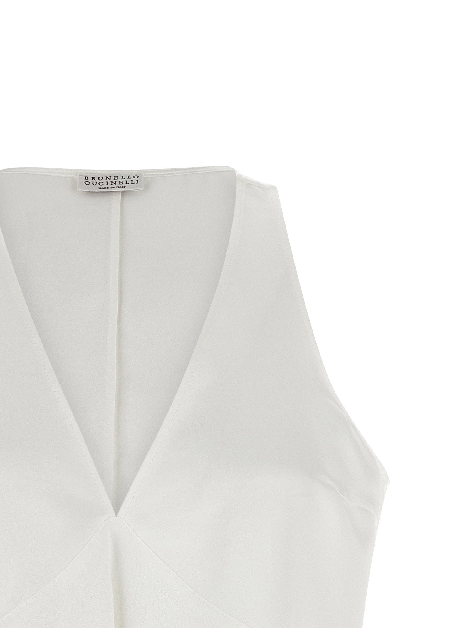 Brunello Cucinelli Brunello Cucinelli Top Twill Fluid