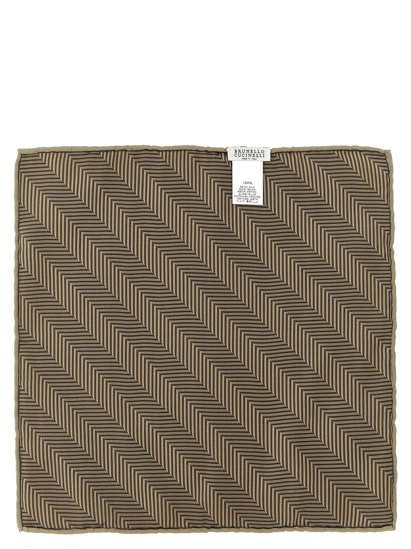 Brunello Cucinelli Brunello Cucinelli Chevron Pocket Clutch