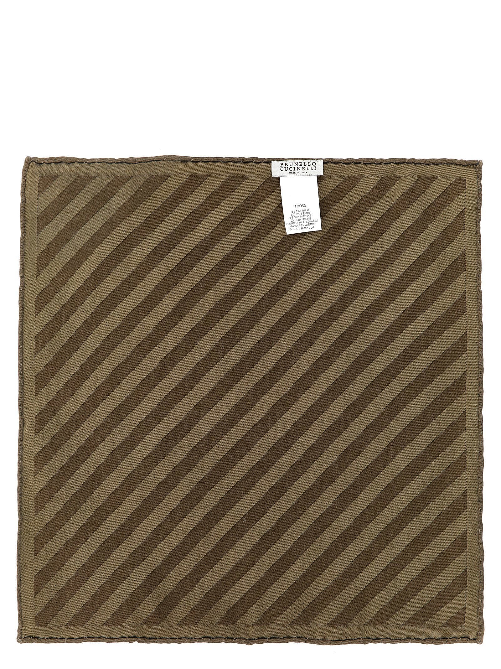 Brunello Cucinelli Brunello Cucinelli Regimental Pocket Clutch