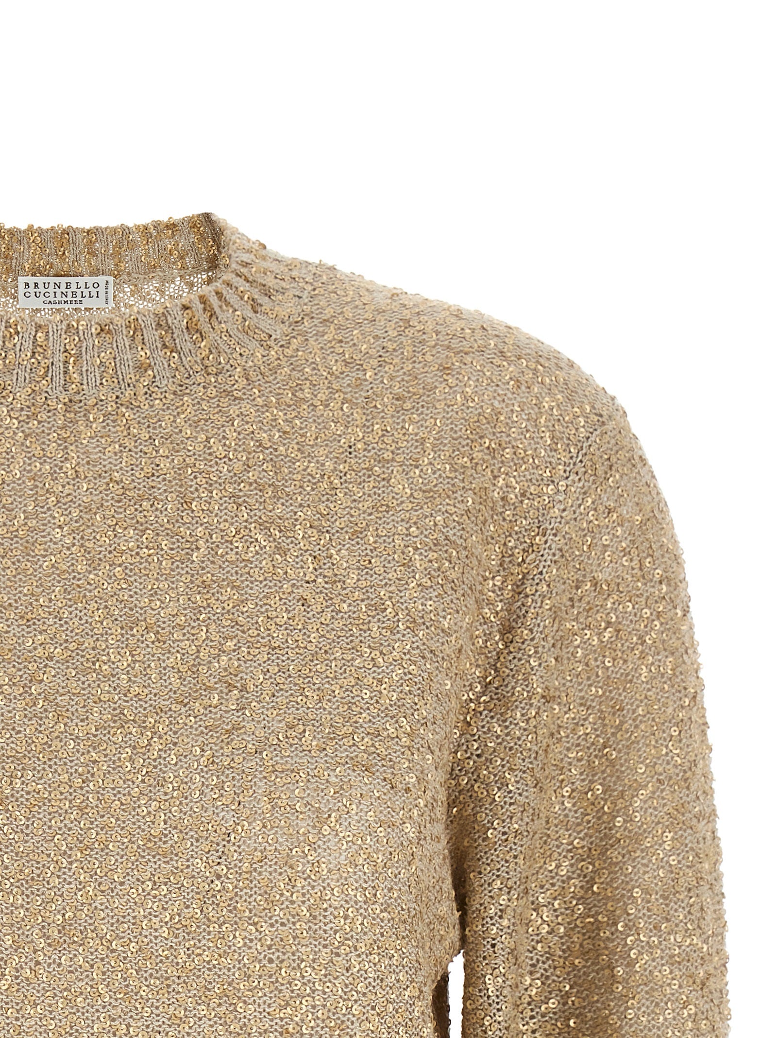 Brunello Cucinelli Brunello Cucinelli Micro Sequin Sweater