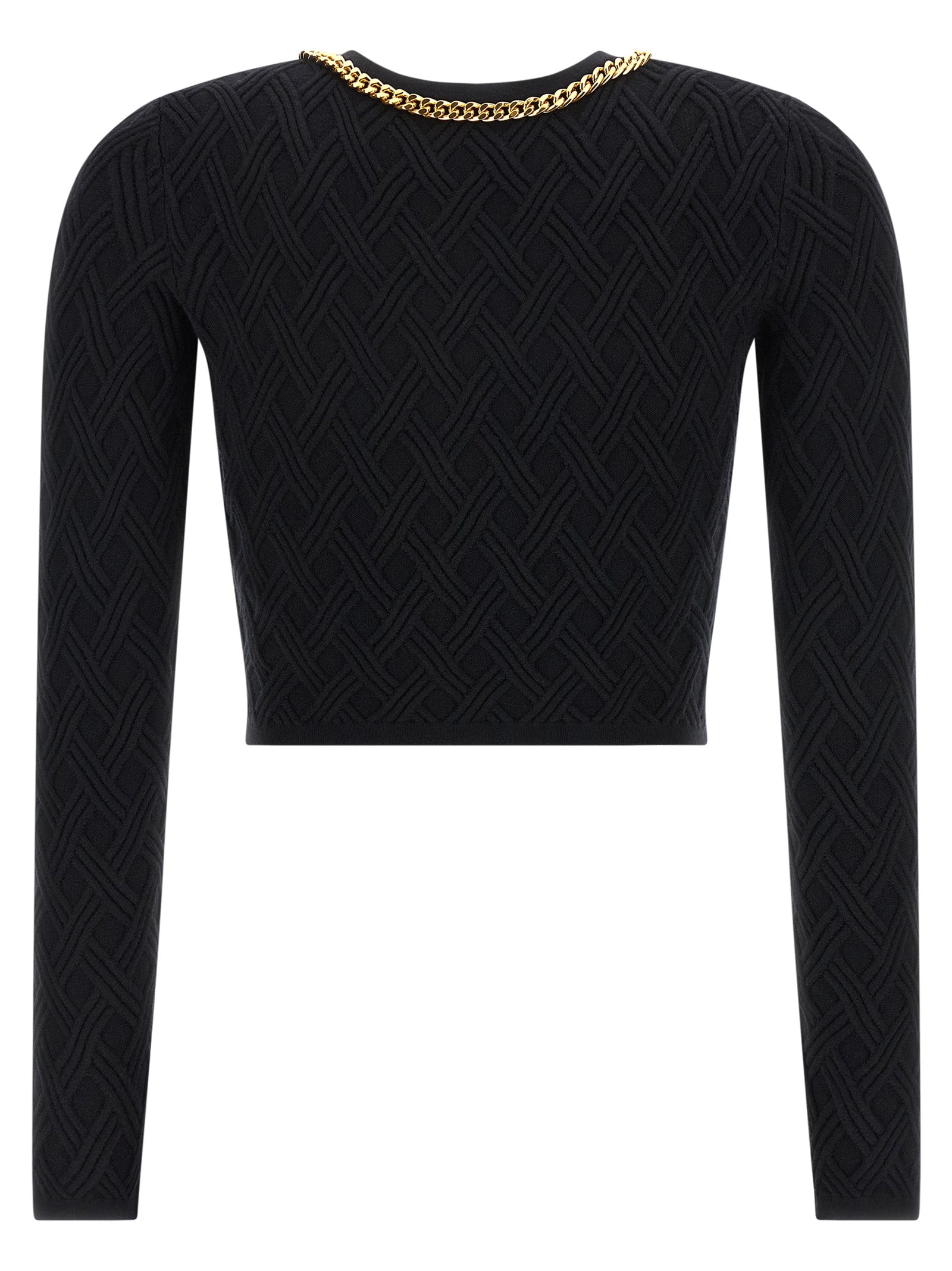 Elisabetta Franchi Elisabetta Franchi Jewel Zip Puller Cardigan