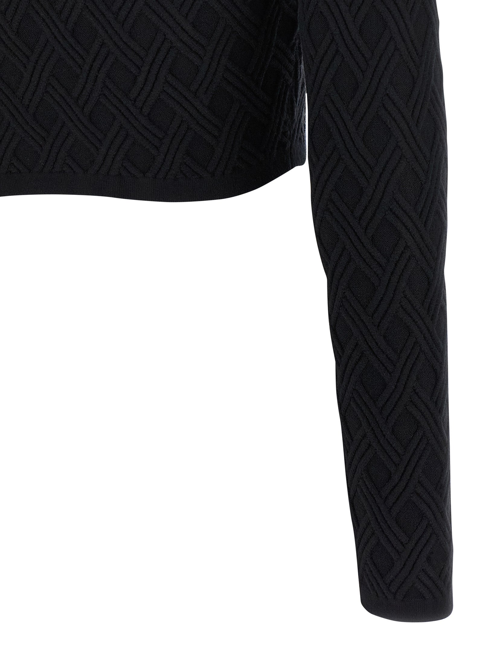Elisabetta Franchi Elisabetta Franchi Jewel Zip Puller Cardigan
