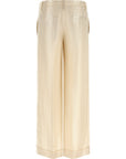 Brunello Cucinelli Brunello Cucinelli Lamé Linen Pants