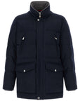 Brunello Cucinelli Brunello Cucinelli Wool Flannel Parka