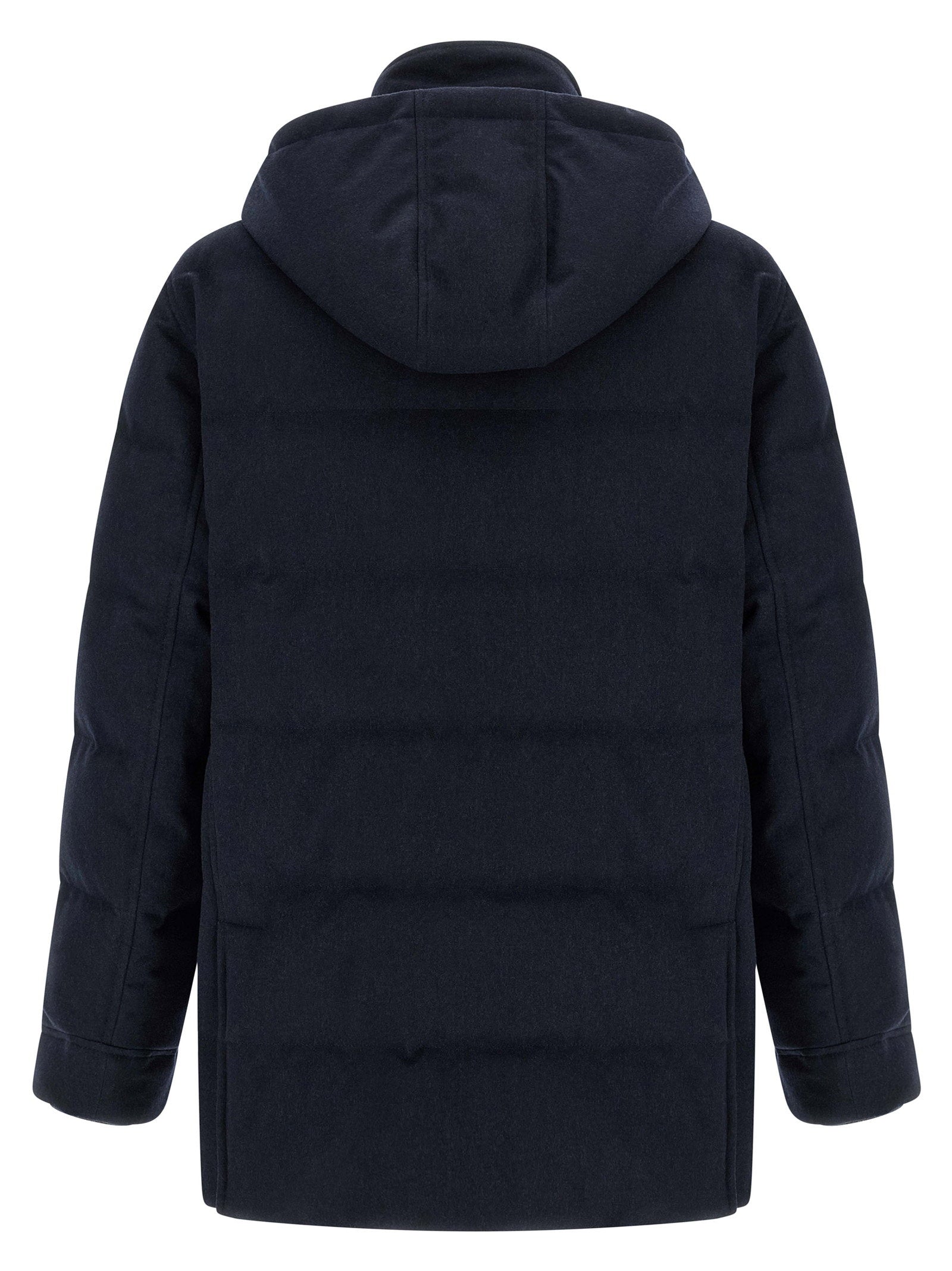 Brunello Cucinelli Brunello Cucinelli Wool Flannel Parka