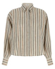 Brunello Cucinelli Brunello Cucinelli Sparkling Stripes Shirt