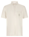 Brunello Cucinelli Brunello Cucinelli Heraldic Logo Polo Shirt