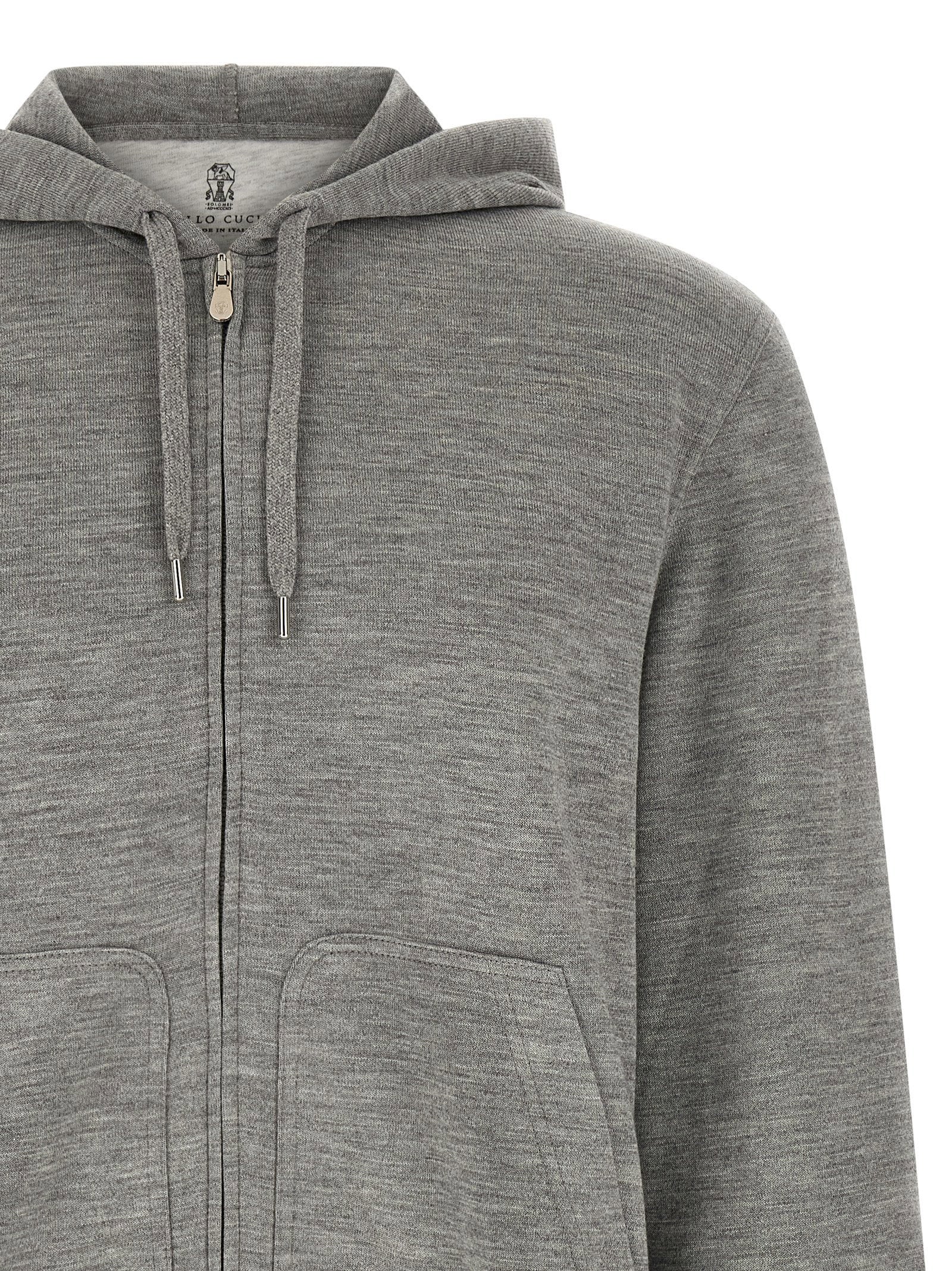Brunello Cucinelli Brunello Cucinelli Cashmere And Silk Hoodie