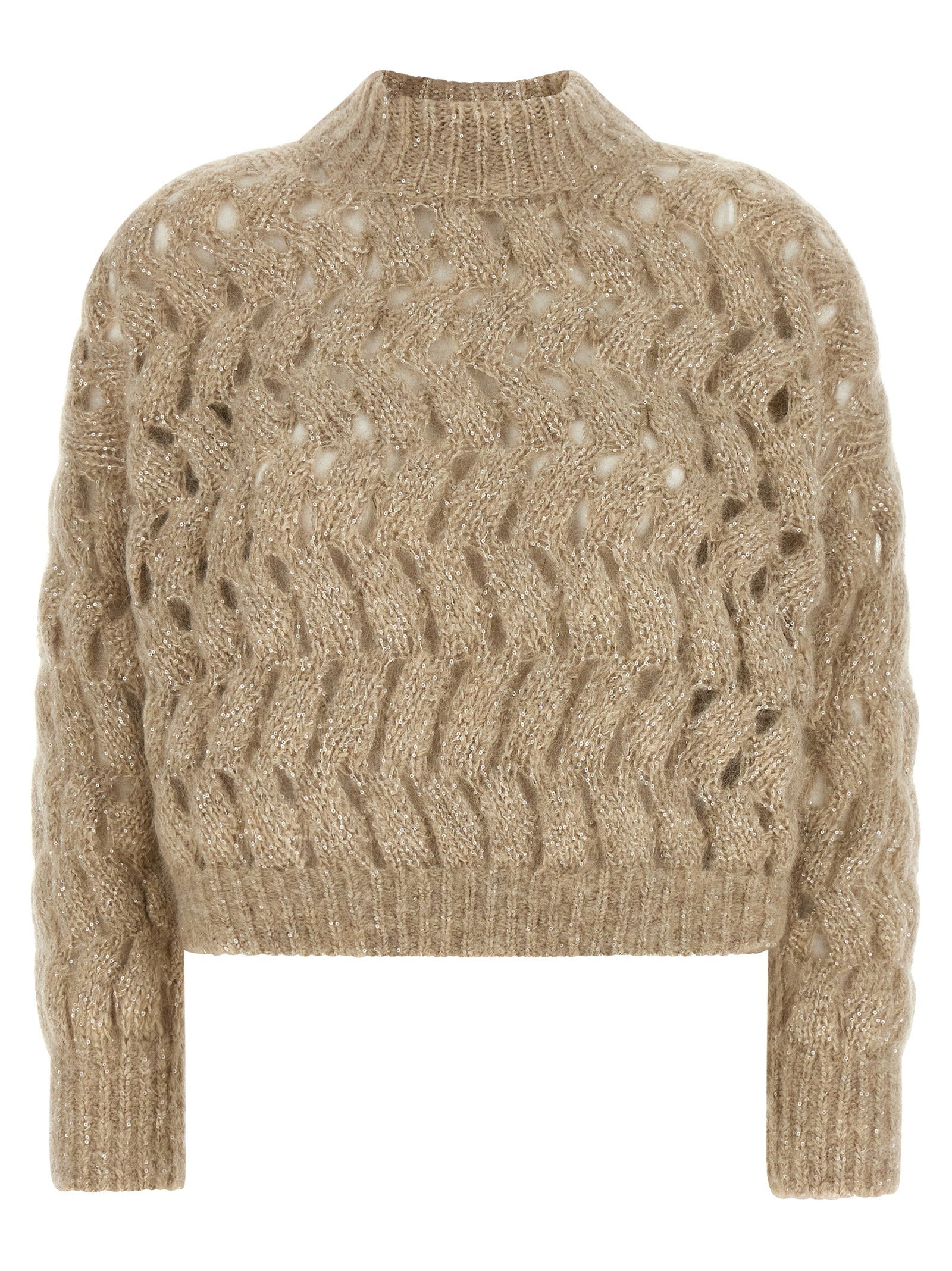 Brunello Cucinelli Brunello Cucinelli Dazzling Waves Sweater