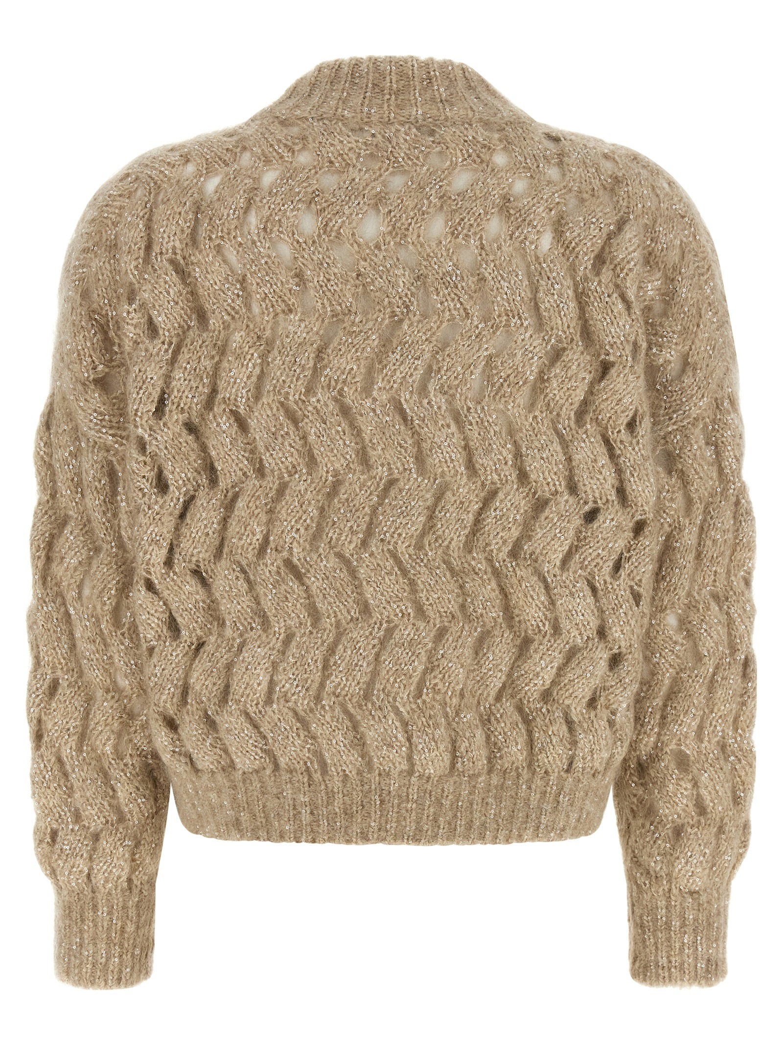 Brunello Cucinelli Brunello Cucinelli Dazzling Waves Sweater
