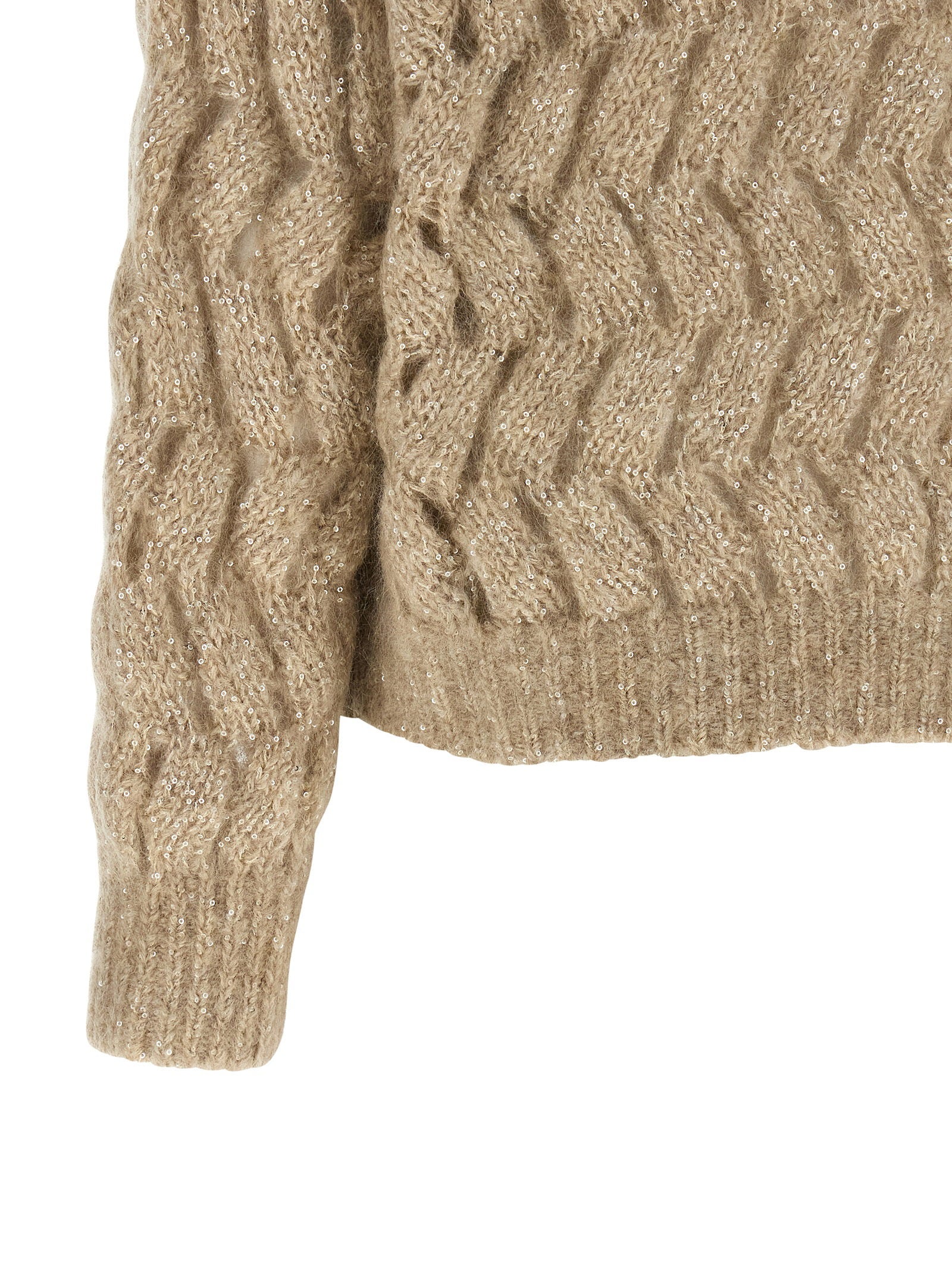 Brunello Cucinelli Brunello Cucinelli Dazzling Waves Sweater