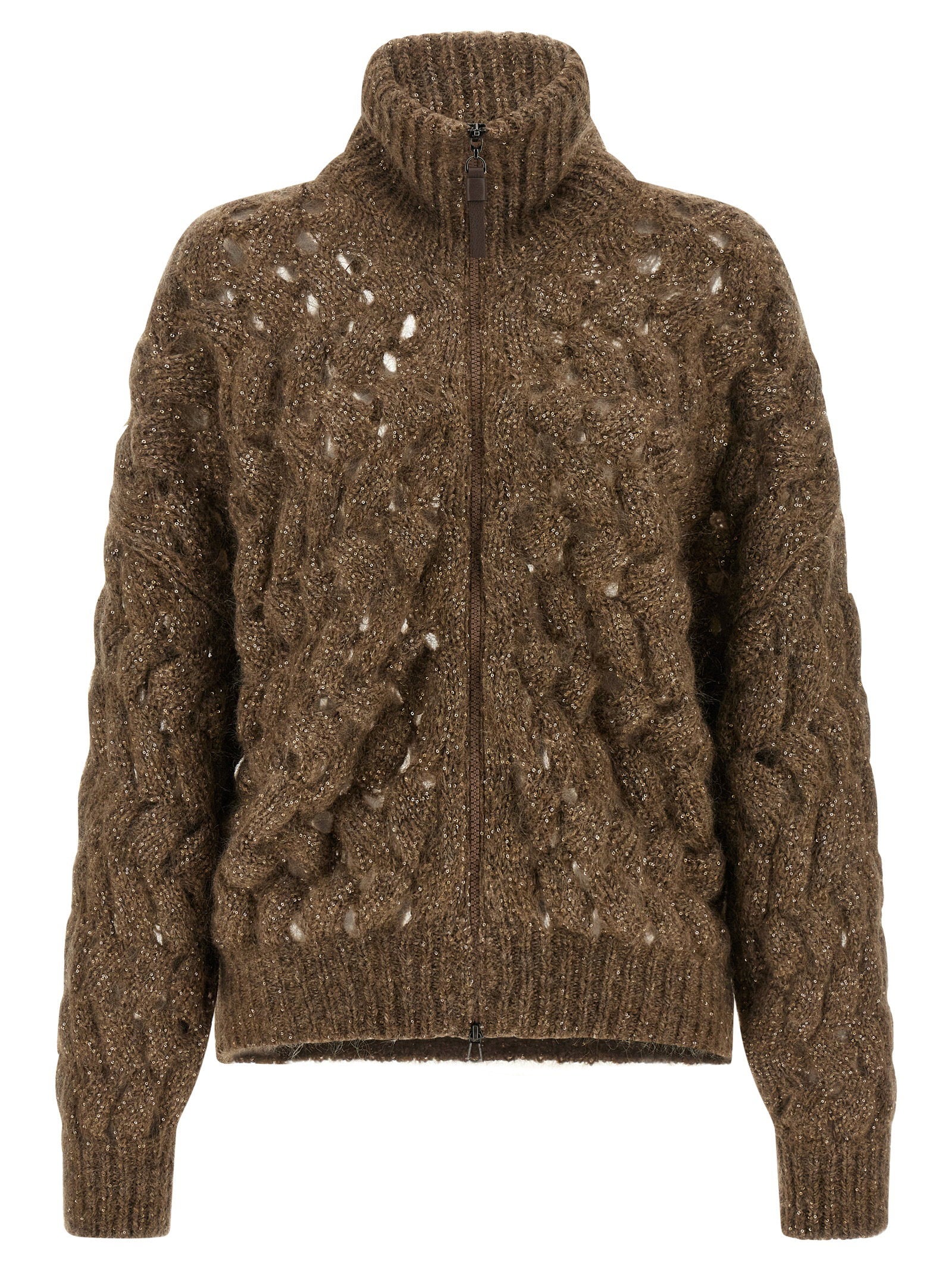 Brunello Cucinelli Brunello Cucinelli Dazzling Waves Cardigan