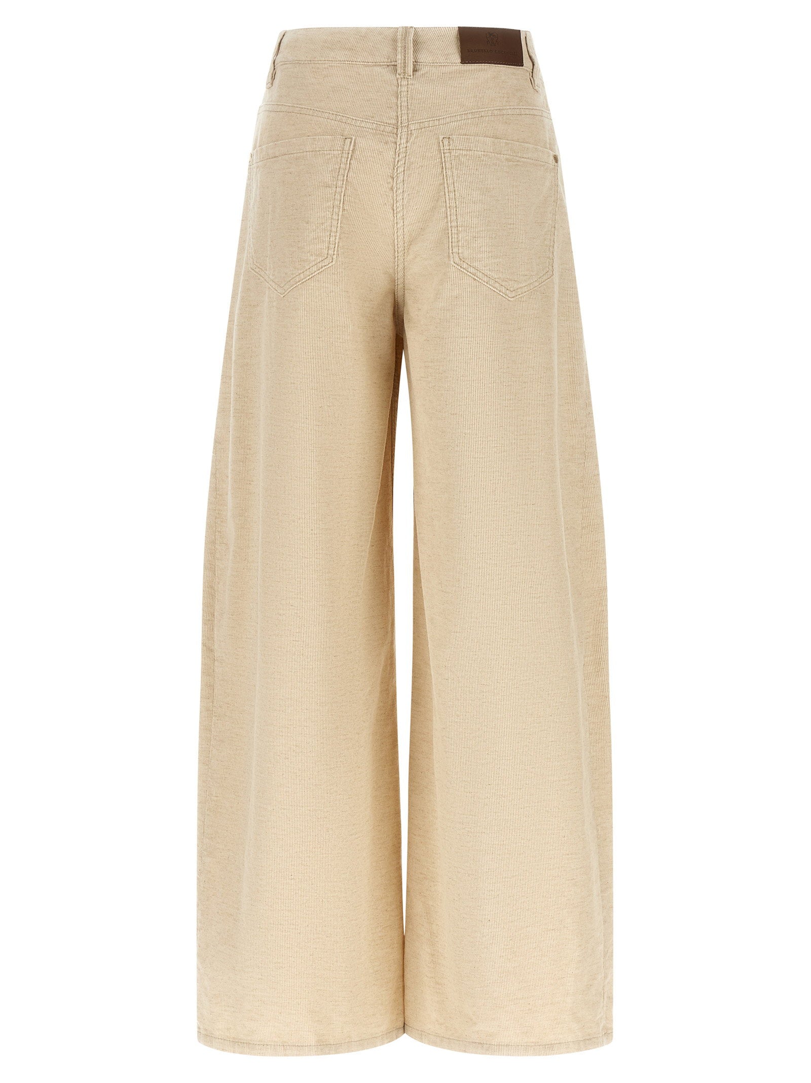 Brunello Cucinelli Brunello Cucinelli The Wide Barrel Pants