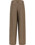 Brunello Cucinelli Brunello Cucinelli Prince Of Wales Lamé Pants