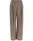 Brunello Cucinelli Brunello Cucinelli Light Pants With Pleats