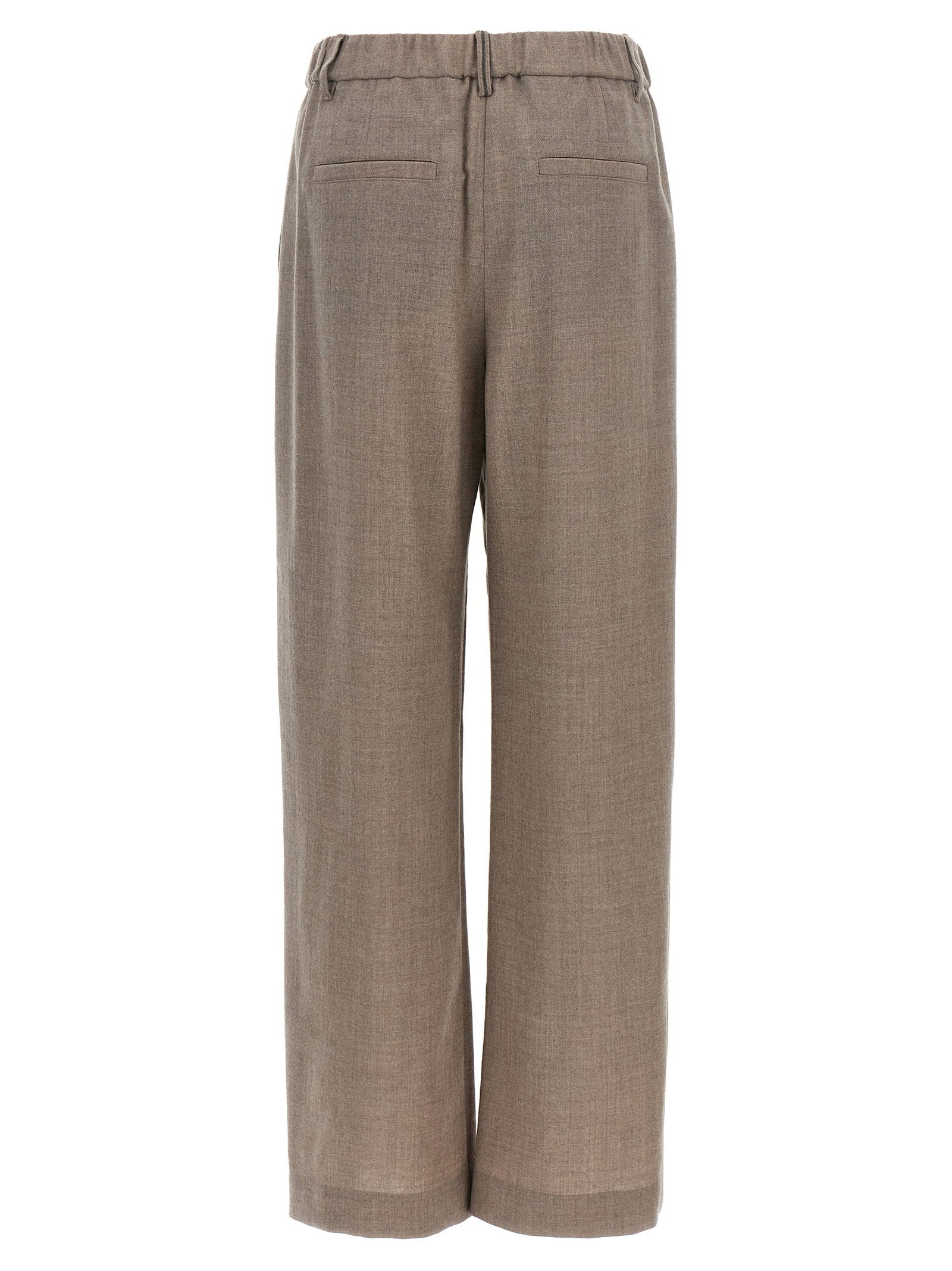 Brunello Cucinelli Brunello Cucinelli Light Pants With Pleats
