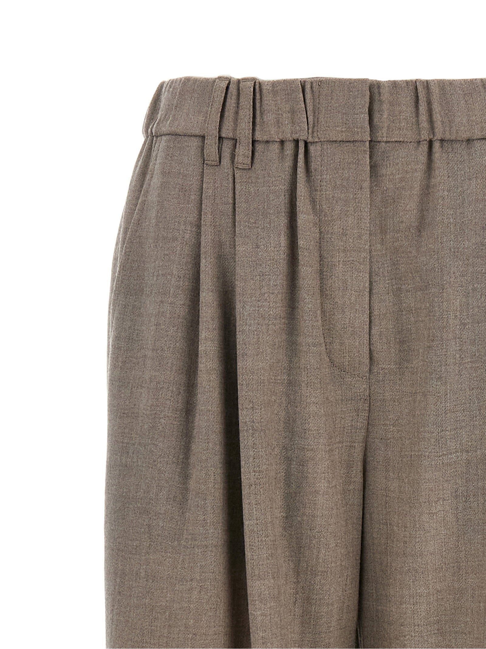 Brunello Cucinelli Brunello Cucinelli Light Pants With Pleats